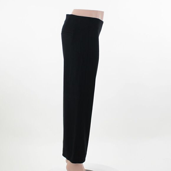 Vince Cozy Easy Wool Blend Flare Pants in Black - Picture 5 of 5